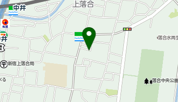 【予約制】akippa 新宿区上落合1丁目25♯駐車場の地図画像