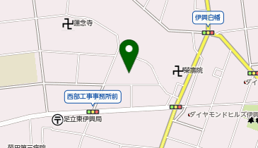 【予約制】akippa 伊興本町2丁目14安田邸☆駐車場の地図画像
