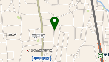 【予約制】akippa *向日市寺戸町向畑10[岡田]駐車場の地図画像