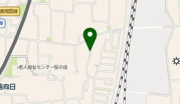 【予約制】akippa *向日市鶏冠井町堀ノ内:西ガレージの地図画像