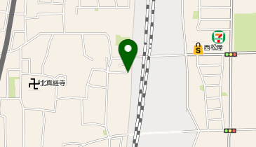 【予約制】akippa *向日市鶏冠井町御屋敷[大嶋]駐車場の地図画像