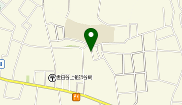 【予約制】akippa 上祖師谷7駐車場の地図画像