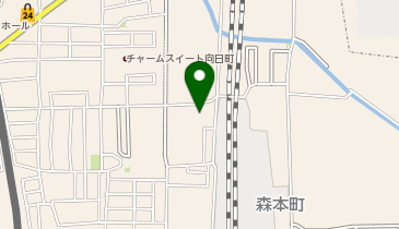 【予約制】akippa *向日市森本町上森本1[清水]駐車場の地図画像