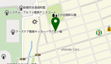 【予約制】akippa 上小出2丁目 月極駐車場の地図画像