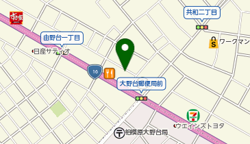 【予約制】akippa 共和3丁目 山崎宅アキッパ駐車場の地図画像