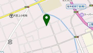 【予約制】akippa 井手邸_桜木町4丁目駐車場の地図画像