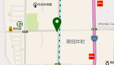 【予約制】akippa *向日市鶏冠井町上古16[上田]駐車場の地図画像