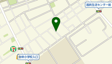 【予約制】akippa 弥栄2丁目伊藤宅アキッパ駐車場の地図画像