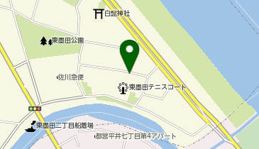 【予約制】akippa 東墨田3丁目18大宮邸駐車場の地図画像