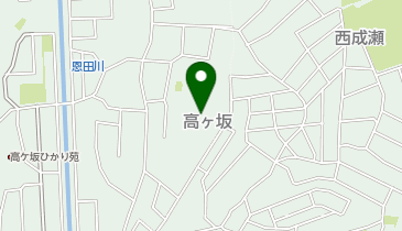 【予約制】akippa アメニティ高ケ坂4-24-17駐車場の地図画像