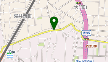 【予約制】akippa 旭区清水3丁目駐車場の地図画像