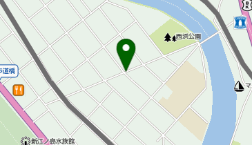 【予約制】akippa 片瀬海岸2丁目4長崎邸☆駐車場の地図画像