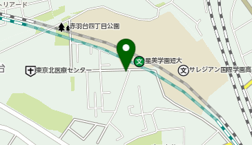 【予約制】akippa 2240赤羽台四丁目駐車場 (1)【軽専用】の地図画像