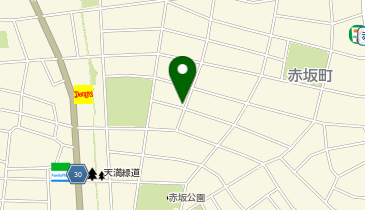 【予約制】akippa 赤坂町4丁目59伊藤邸☆駐車場の地図画像