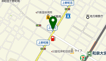 【予約制】akippa 和泉タイヤ駐車場の地図画像