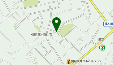 【予約制】akippa 四ツ谷公園前駐車場の地図画像
