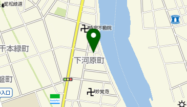 【予約制】akippa 下河原町1丁目山田宅アキッパ駐車場の地図画像