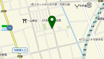 【予約制】akippa 岡田邸_本町東駐車場の地図画像
