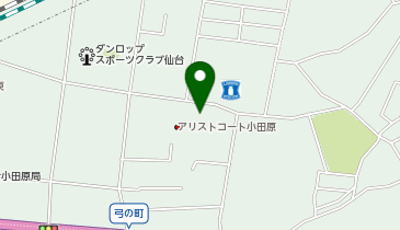 【予約制】akippa 個人宅:小田原2丁目駐車場の地図画像