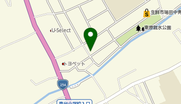 【予約制】akippa 塩野パーキングの地図画像