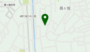 【予約制】akippa 高ヶ坂4-29駐車場の地図画像