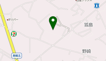 【予約制】akippa プレゼンス狐島駐車場の地図画像