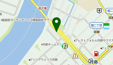 【予約制】akippa 0930新月陸橋駐車場 Aブロック (85)の地図画像