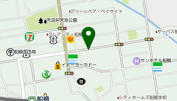 【予約制】akippa 【高さ:165cm以下】イトーヨーカドー船橋立体駐車場の地図画像