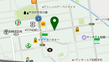 【予約制】akippa 【高さ:155cm以下】イトーヨーカドー船橋立体駐車場の地図画像