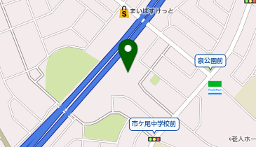 【予約制】akippa オクトス市ヶ尾駐車場【2階】の地図画像