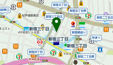 【予約制】akippa 【夕方パック:18:00-21:30】トラストパーク新宿3丁目【平日のみ】の地図画像