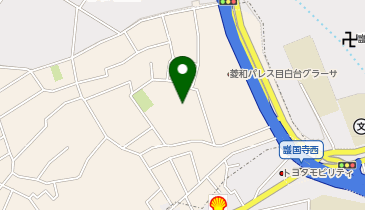 【予約制】akippa 雑司が谷1丁目34猪狩邸☆駐車場の地図画像