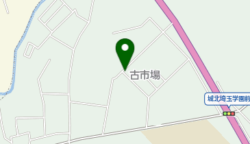 【予約制】akippa 古市場駐車場の地図画像