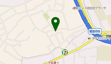 【予約制】akippa 雑司が谷1丁目29酒井邸☆駐車場の地図画像