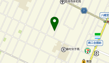【予約制】akippa 吉祥寺本町2丁目yasu宅駐車場の地図画像