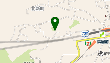 【予約制】akippa *個人宅:生駒市北新町4[黒田]駐車場の地図画像