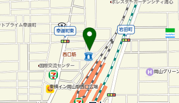 【予約制】akippa オリエントゼミナール駅前駐車場の地図画像
