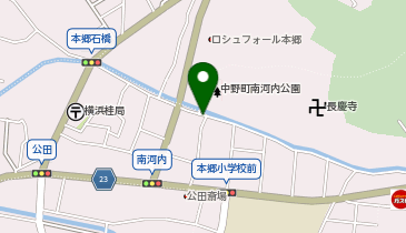 【予約制】akippa サンモール本郷台駐車場の地図画像
