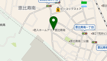 【予約制】akippa 恵比寿南2丁目6☆駐車場の地図画像