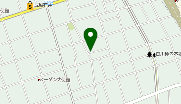 【予約制】akippa 柿の木坂2丁目K宅駐車場の地図画像