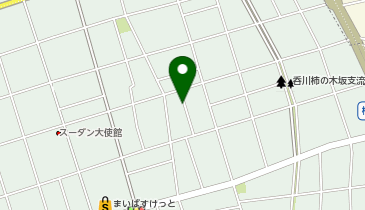 【予約制】akippa 柿の木坂2丁目N宅駐車場の地図画像