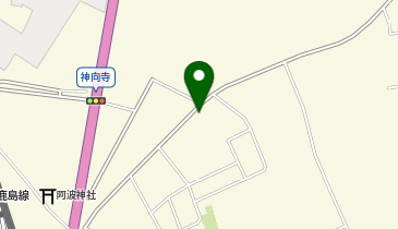 【予約制】akippa 神向寺135-3駐車場の地図画像