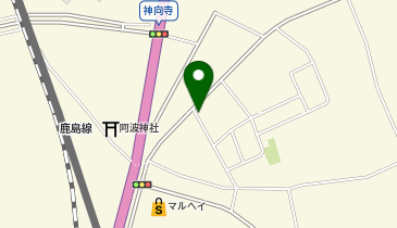 【予約制】akippa 神向寺143-1駐車場【住宅前】の地図画像