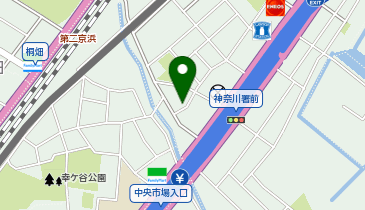 【予約制】akippa 神奈川本町2-14☆駐車場の地図画像