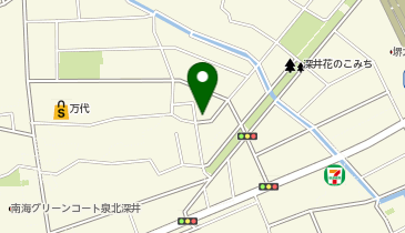 【予約制】akippa 三宅邸_深井清水町駐車場の地図画像