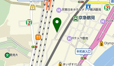 【予約制】akippa 【宿泊パック】鶴見シークレイン駐車場【ご利用時間: 19:00-翌朝10:00】の地図画像