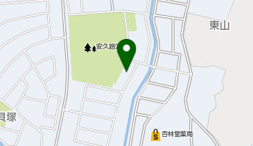 【予約制】akippa 安久路10駐車場の地図画像