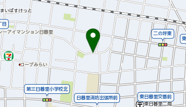 【予約制】akippa 武井邸_東日暮里駐車場の地図画像