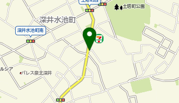 【予約制】akippa 島川宅駐車場の地図画像