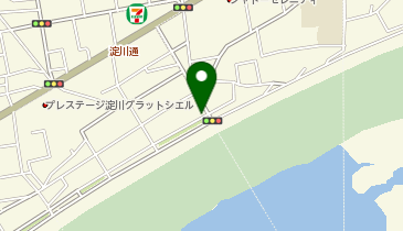 【予約制】akippa 野口アパート_木川西駐車場の地図画像